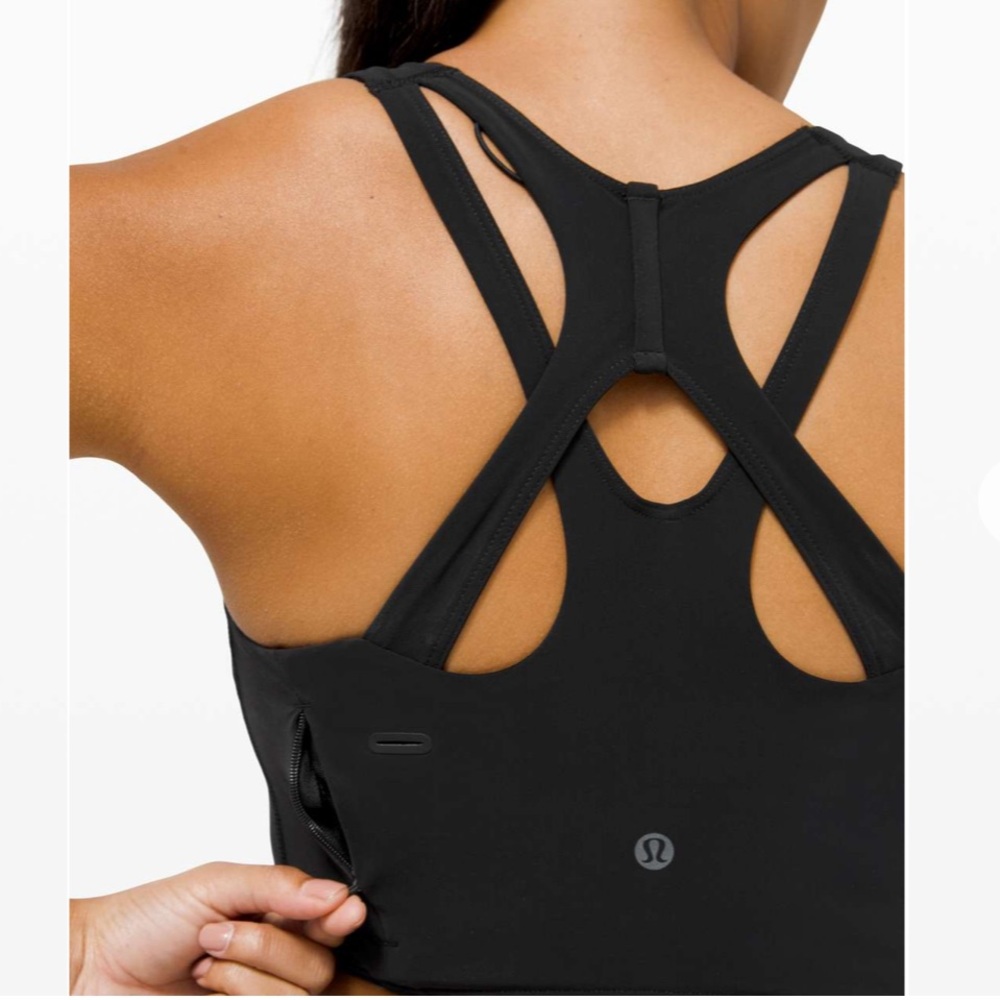 Lululemon Stash It Bra *Medium Support, B/C Cup
Black size 4